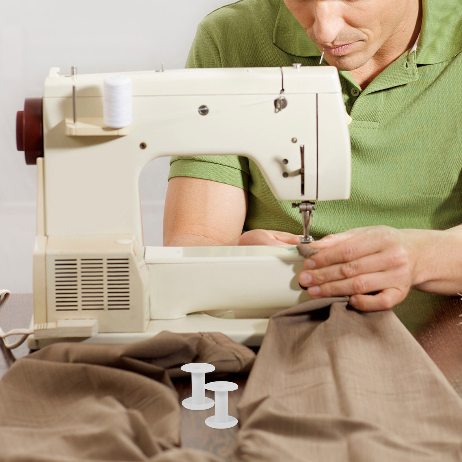 10 Peças de Bobinas de Plástic - Embroidery Craft avaliação e preço
