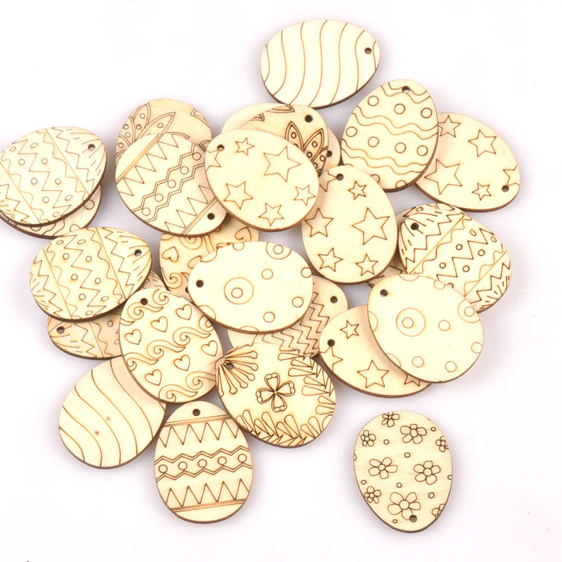 25 pçs misturado ovo de páscoa - Embellishments For Scrapbooking avaliação e preço