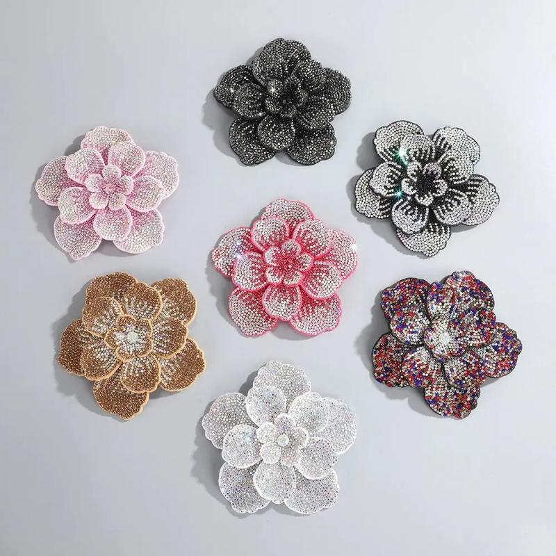 1 peça de aplique de flor de c - Craft Embellishments avaliação e preço