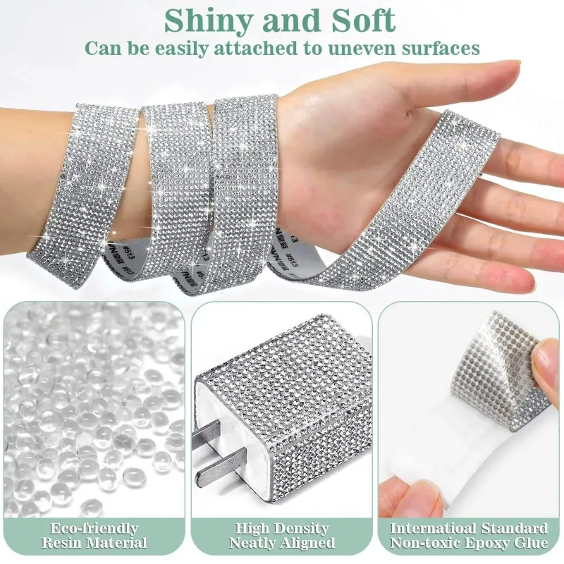 Auto-adesivo Rhinestone Gem ad - Hotfix Rhinestone Sheet avaliação e preço