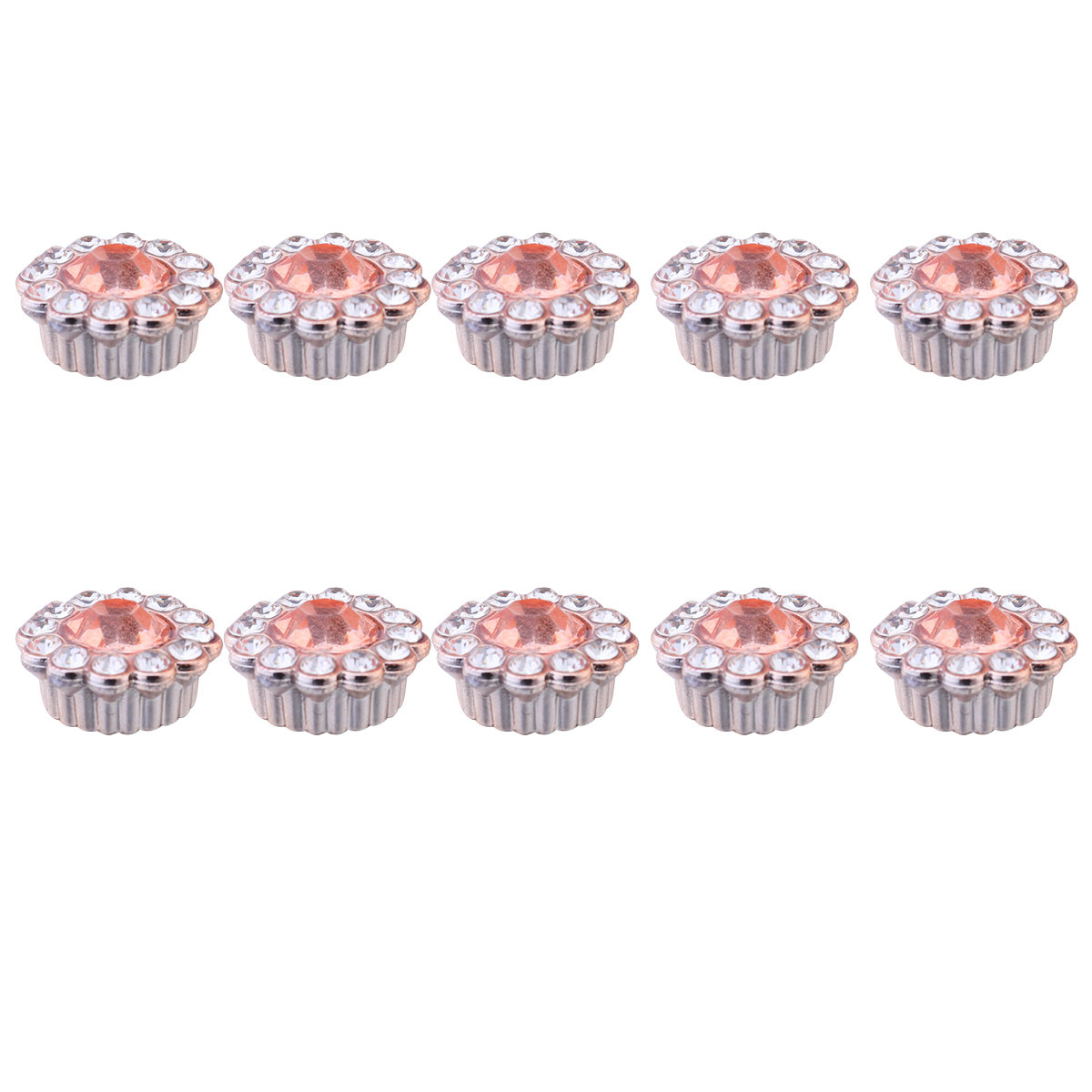 50 Peças de Enfeites em Forma  - Embellishment Glue Craft avaliação e preço