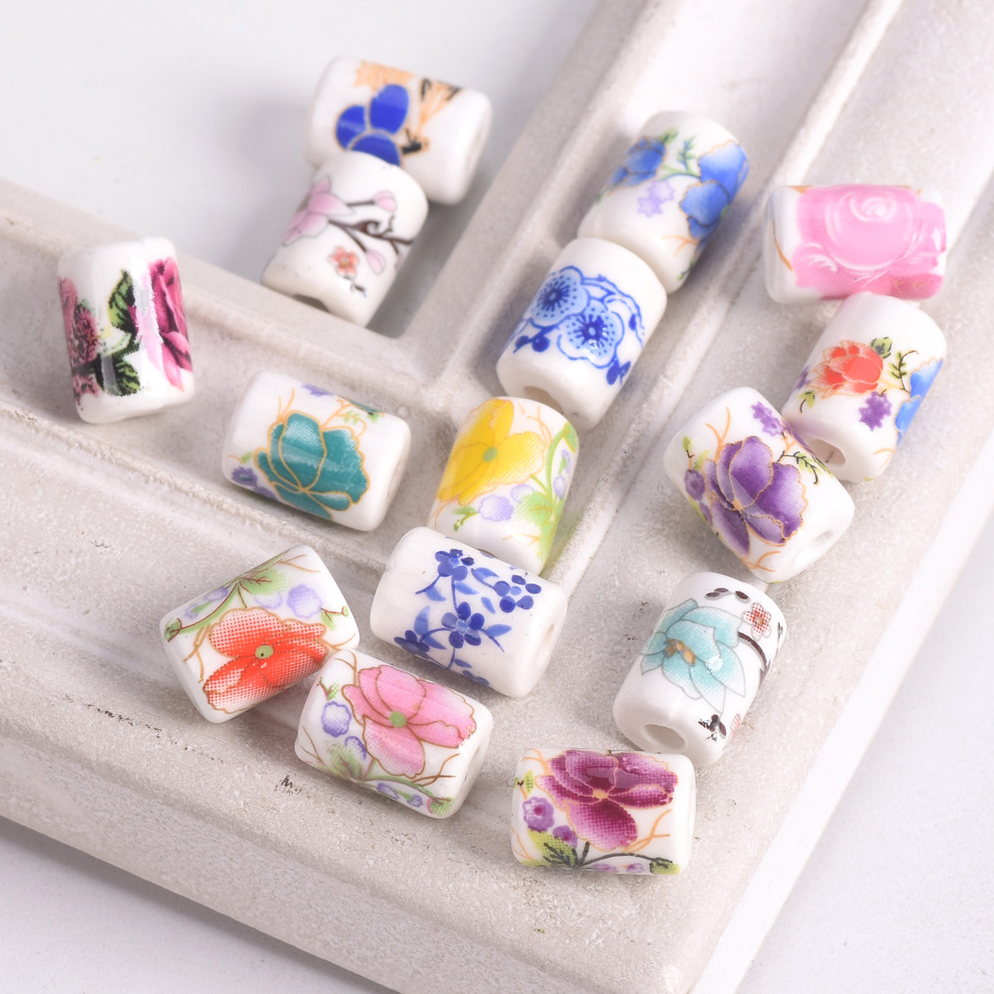 10 peças de contas soltas de c - Embellishment Crafts avaliação e preço